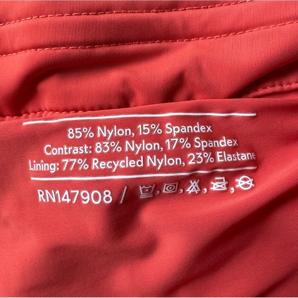 Outdoor Voices The Exercise 3" Skort, Paprika/Sunstone, Size M - Picture 8 of 8